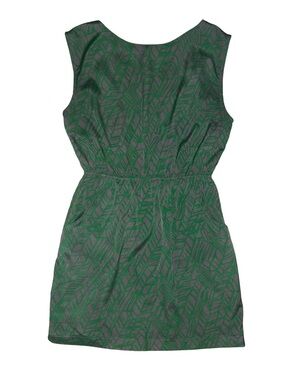 Prevett Green & Silver Open Back Dress